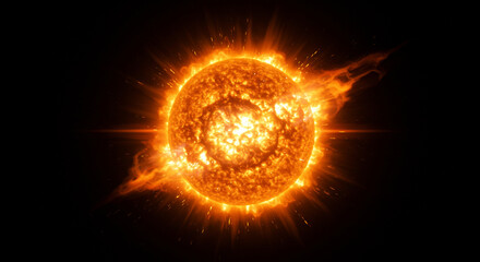 Fototapeta premium Explosion of a star