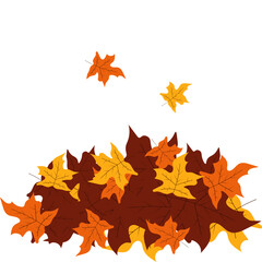 Autumn Leaf Pile 
