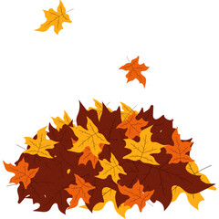Autumn Leaf Pile 