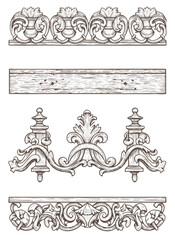 Retro design elements