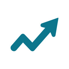 Bar chart logo icon sign symbol design