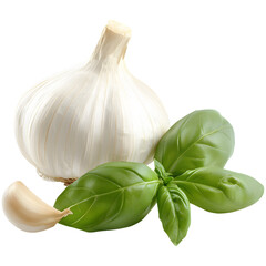 garlic and basil