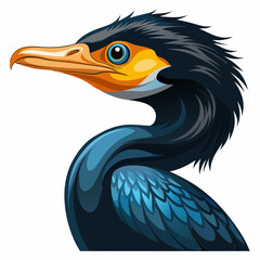 Obraz premium vector illustration of a bird