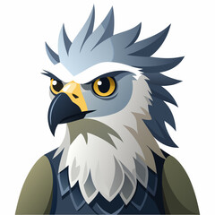 portrait of a bald eagle