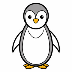 penguin with ice cream