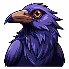 illustration of a vulture