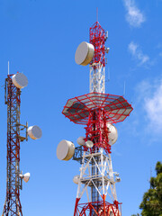 Funkmast, Pico Bandama