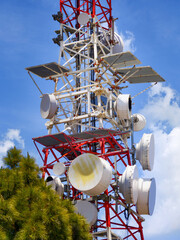 Funkmast, Pico Bandama