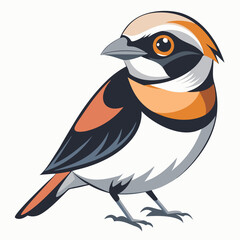 cartoon penguin with blank sign