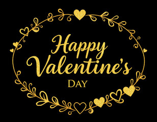 Valentine's Day card design. Illustration with oil paint. Pattern for printing on wall decorations, covers, wallpapers