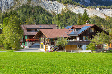 Kandersteg, Swiss Alps mountains, Switzerland