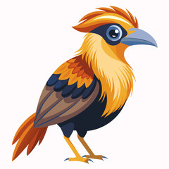 vector illustration of an eagle