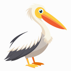 illustration of a stork