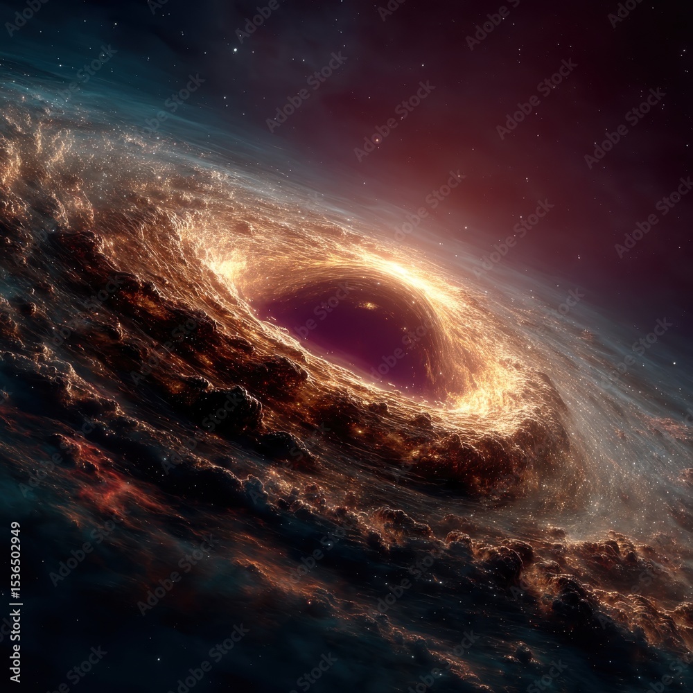 Wall mural dynamic swirling cosmic vortex in deep space space vortex cosmic swirling dynamic universe cosmos