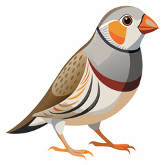 cartoon bird with a sign