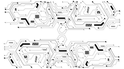 Abstract technology electronic circuit board background.