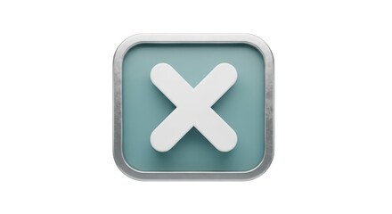 Obraz premium Reject icon graphic design