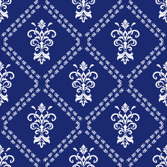 seamless damask pattern