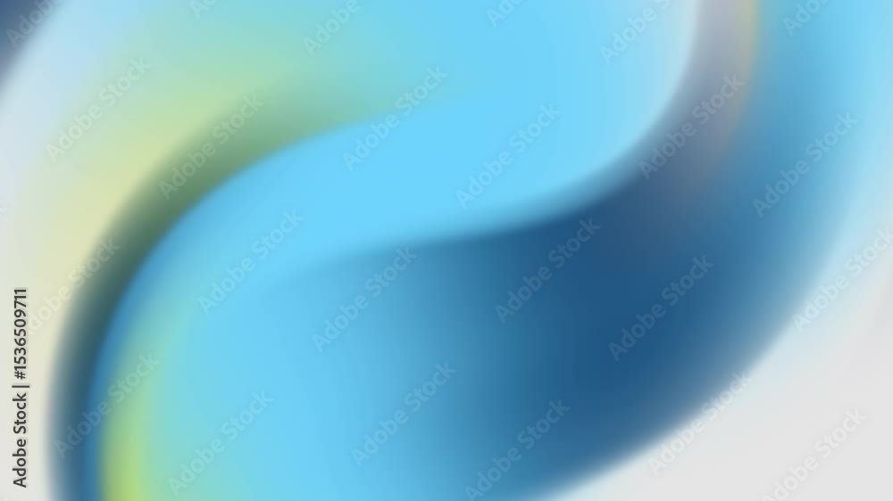 Poster Abstract Blue and Green Gradient Background Motion for Video Overlay