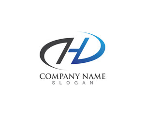 H Letter Logo Business Template Vector icon