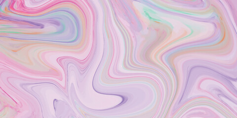 Pastel swirls of pink purple and green creating a fluid and organic aesthetic suitable for various design projects.