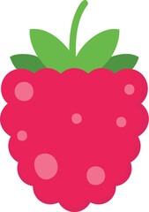 Strawberry fruits vector illustration