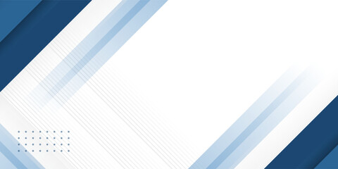 Blue abstract background with white color. Abstract blue background with square shapes. Modern Simple Blue Grey Abstract Background Presentation Design