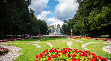  Saxon Garden in Warsaw