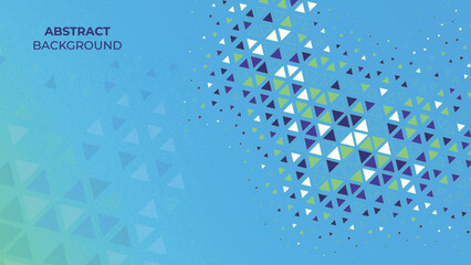 Abstract Triangle Background Vector