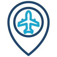 Fototapeta premium Location Icon