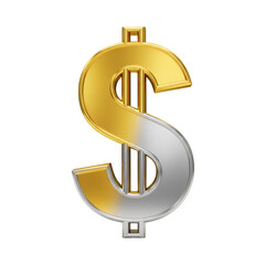 Fototapeta premium golden dollar symbol