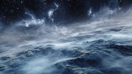 Fototapeta premium Cosmic landscape