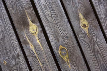 old wooden wall with planks