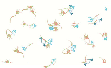 Charming Floral Print Set for Light Aesthetics