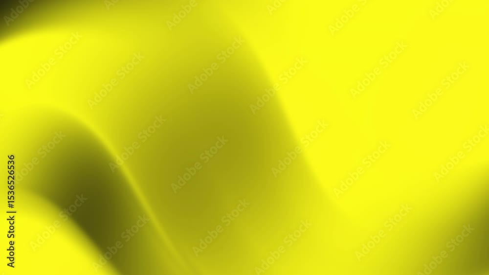 Aufkleber abstract yellow gradient wave motion background video loop
