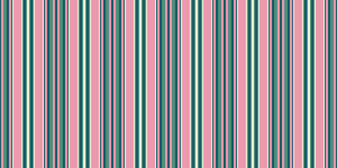 Obraz premium Elegant vertical stripes in pink, teal, and gray create a sophisticated pattern perfect for textile design, website backgrounds, or stationery.