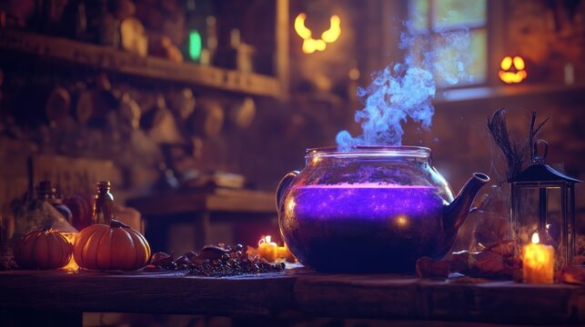 Magical potion brewing