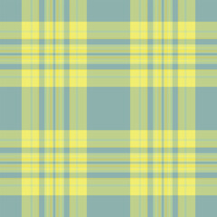 Unique seamless tartan pattern, clan check vector background. Creative textile texture fabric plaid in lime and pastel colors.