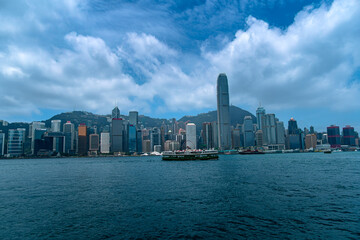 Victoria Harbour in Hong Kong