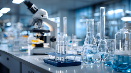 Tech Laboratory with Advanced Scientific Equipment