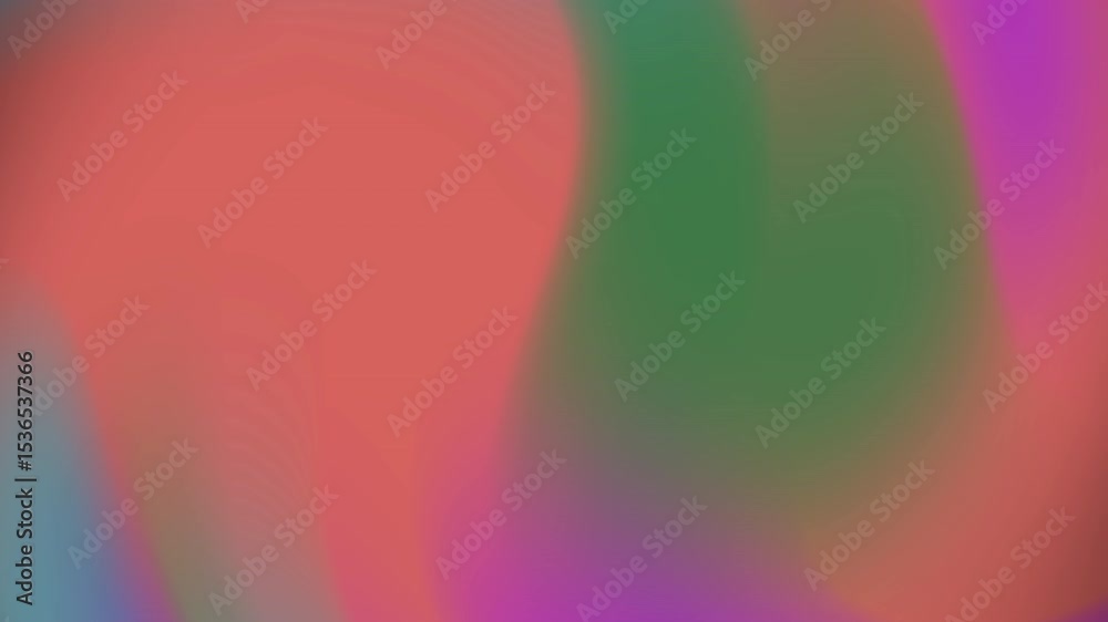 Poster Abstract Gradient Color Blend Animation: Smooth Transition of Vibrant Hues