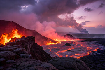 fire in the sky