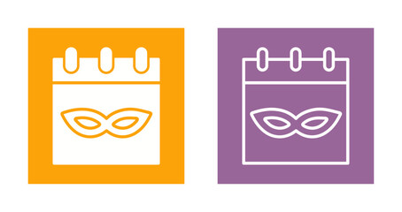 Mardi Gras Icon Design