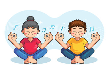 Teen Meditation for Health Awareness