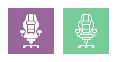 Gaming Chair Icon Design