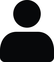 Adobe IllustratoVector art of person icon isolated on white backgroundr Artwork