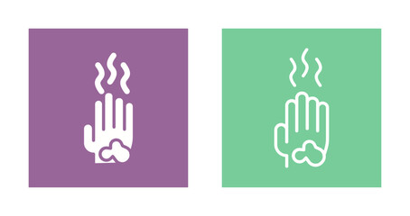 Smelly Hands Icon Design
