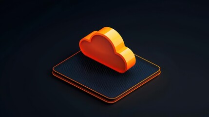 cloud infrastructure with deployment and future. Centralized AI-driven deployment hub with real-time global automation tools, symbolizing futuristic cloud orchestration