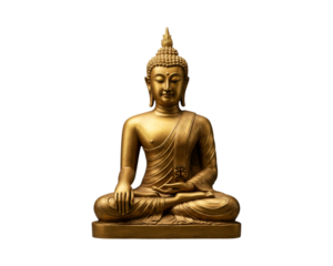 Golden Buddha statue