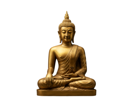 Golden Buddha statue